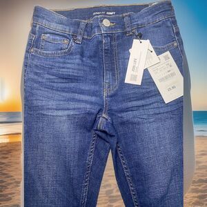 NWT ZABA Skinny Fit Comfy Denim Tall Jeans Lot J28 Sz 11-12 Girls Kool Jeans